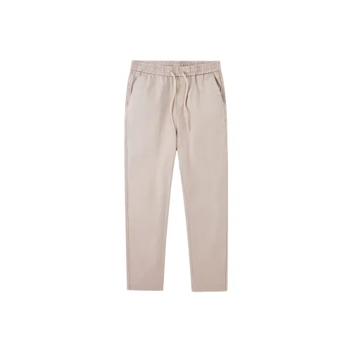 CAMEL Светлый На открытом воздухе Конический Однотонный Эластичный Длинный Хлопок LIKE Дышащий Универсальный Уменьшение Длинный Повседневные брюки Мужской