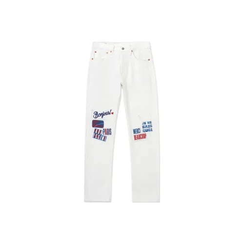 Levi's SS24 Paris Limited Capsule Series SS24 Джинсы Мужские Белые
