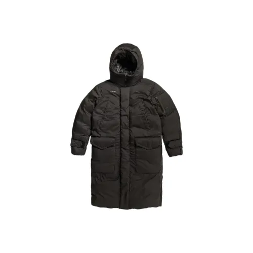 Г Звезда RAW хлопковый пуховик мужской темно-черный