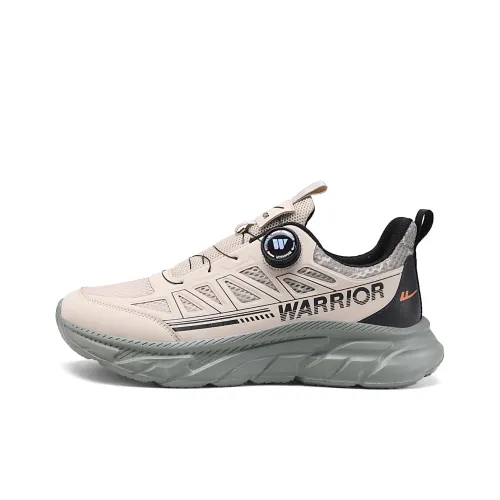 Warrior Slip-resistant Abrasion-resistant Low Top Casual Running Shoes Men's Sand Army Green Black Warrior Противоскользящие Износостойкие Низкие Топ Повседневные Беговые Кроссовки Мужские Песочный Армейский Зеленый Черный
