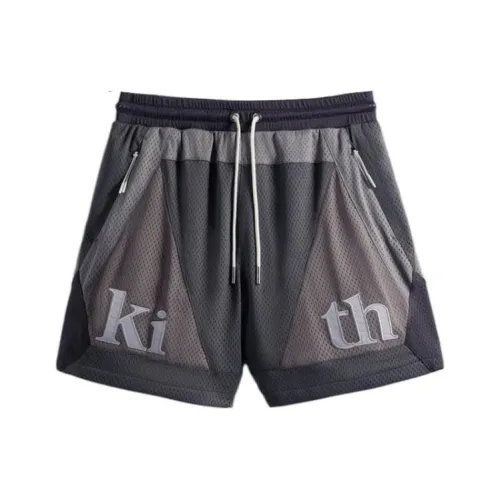 KITH Collaboration Темно-серые Мужские Повседневные Шорты