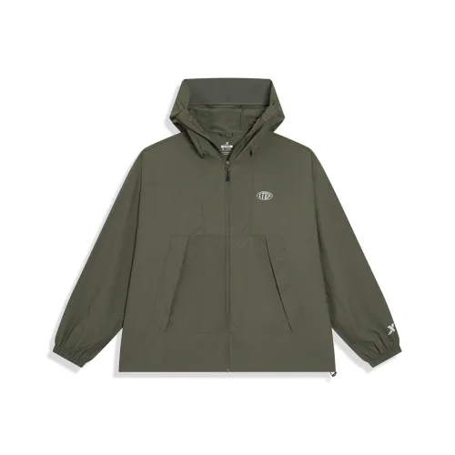 XTEP Тренчкот Унисекс Crossroad Зеленый