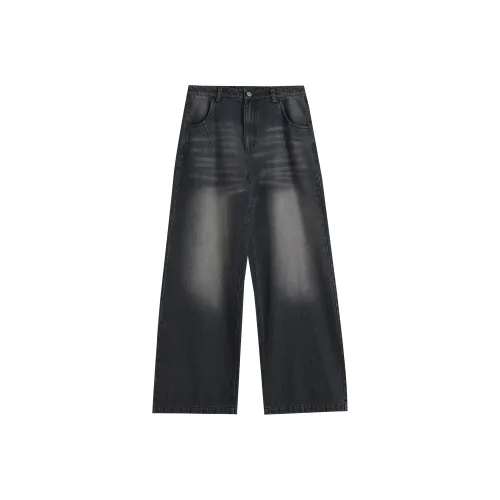 TIKIMOMOKA FW24 Джинсы Унисекс Черный