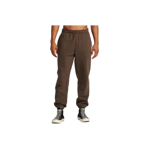 RVCA FW24 Вязаные тренировочные брюки мужские мокко