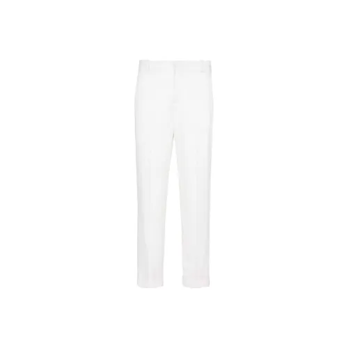 BALMAIN Белый Мужской костюм брюки
