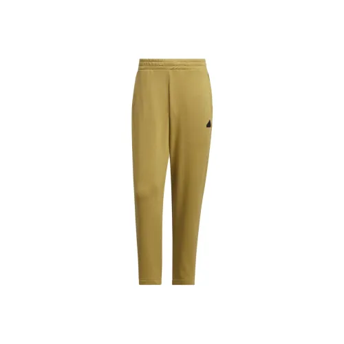 Adidas Tech RAIN KNIT JOGGERS Casual Pants Men's Khaki Brown