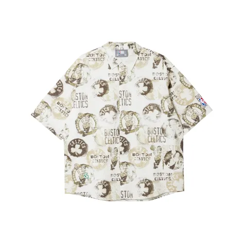 JACK JONES· Jack Jonesxnba Рубашка Мужская A06 Натуральный Белый