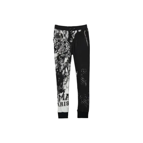 BALMAIN Мужские Повседневные Брюки Черные