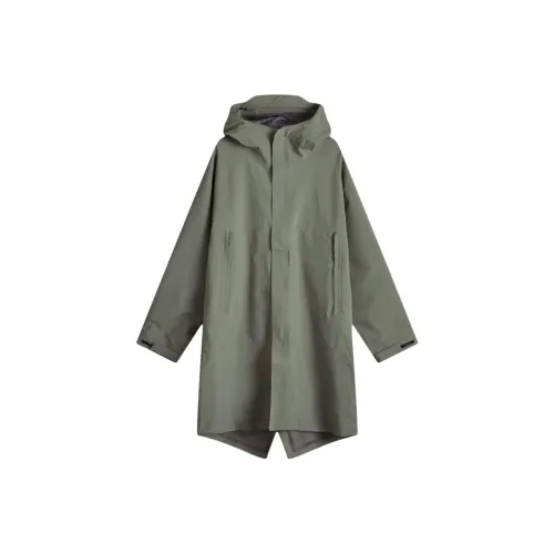 NORSE PROJECTS Тренчкот Мужской Армейский Зеленый