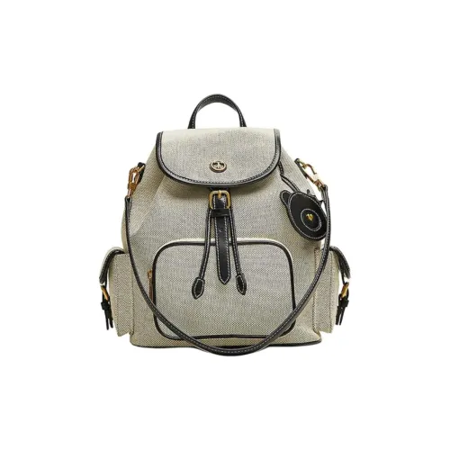 TATA Рюкзак из искусственной кожи маленький женский черный бежевый и черный абрикосовый и коричневый