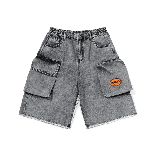 GENANX Унисекс Джинсовые Шорты