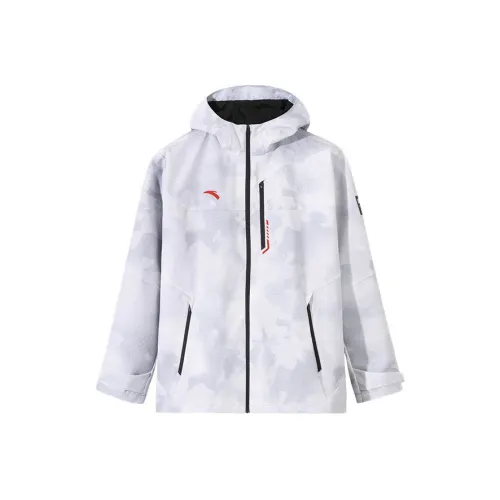 ANTA Variety Тренировки Коллекция Тренчкот Мужской Чисто белый Полный принт