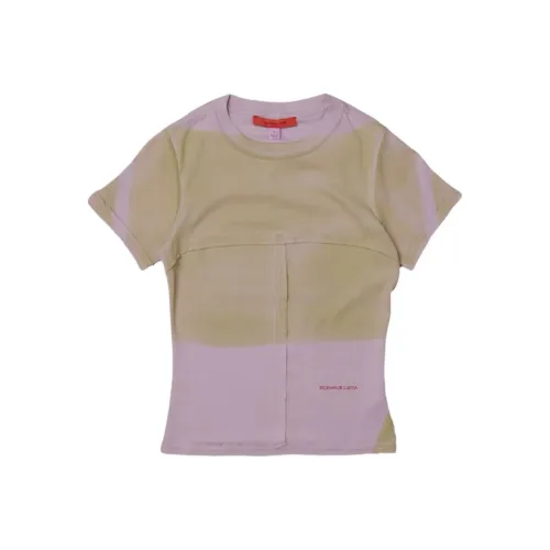 ECKHAUS LATTA Румяно-розовый Унисекс Футболка