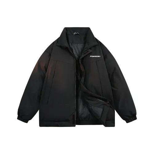 Кавасаки Унисекс Объемные Куртки (Пуфы)