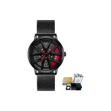 Сетчатая сумка, черно-красная