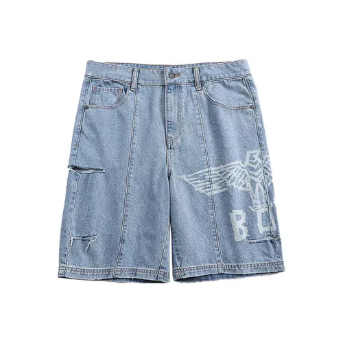 BOY LONDON Men's Blue Denim Shorts
