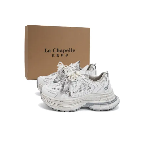 La Chapelle Аbrasion-Resistant Низкий Топ Кроссовки с Толстой Подошвой Женские