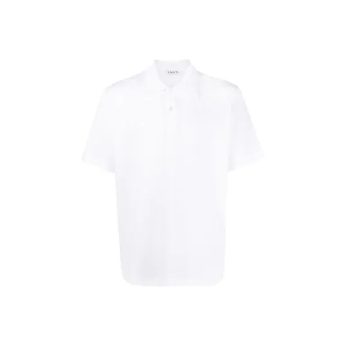 Lanvin Белая Мужская Поло