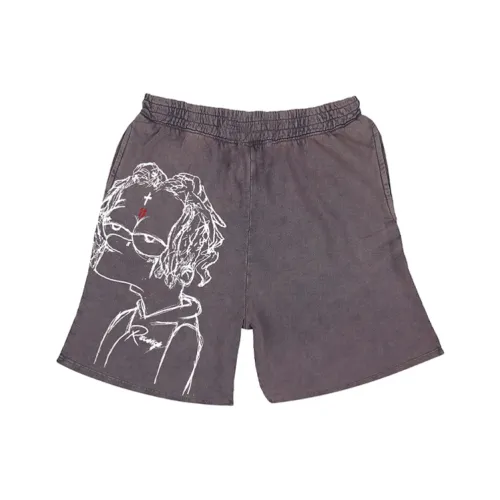 Коллекция Revenge X Trippie Redd Серые Унисекс Повседневные шорты