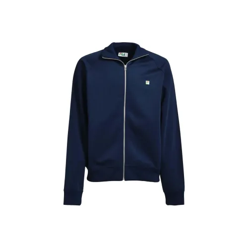 FILA FW24 F+ Ace TRACK Куртки и Пальто Мужской Морской Синий