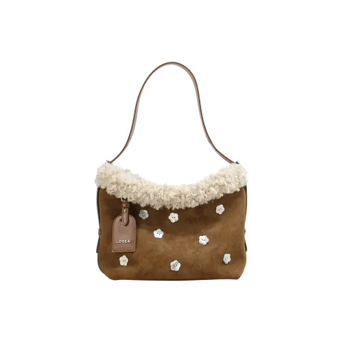 LOSEA ПУ (полиуретан) Подмышечный Сумка на плечо Средний Женский Коричневый