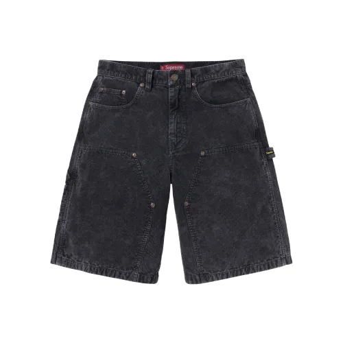 Supreme SS24 WEEK13 WASHED CORDUROY DOUBLE PAINTER SHORT Повседневные шорты Unisex