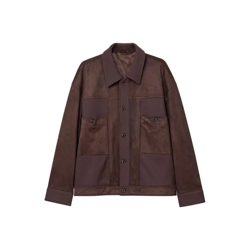 J.D.V Темно-красные Мужские Куртки