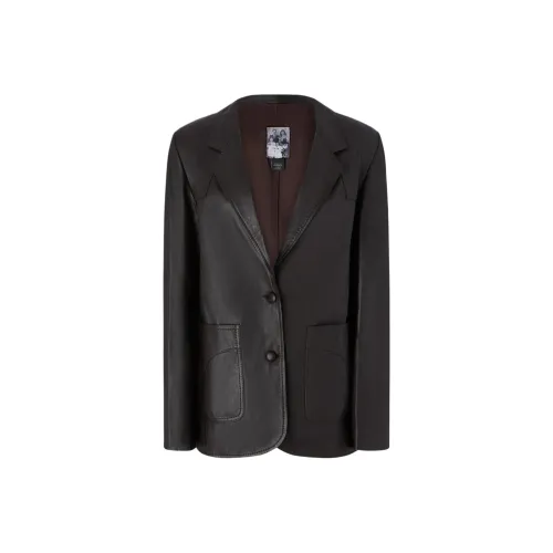 PINKO Бизнес-костюм мужской коричневый