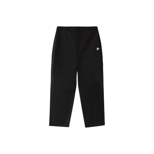 FILA FUSION Повседневные брюки Мужские Глубокий черный