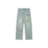 Деним синий