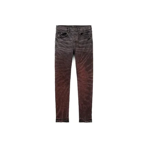 PURPLE BRAND Красный Коричневый Мужские Джинсы