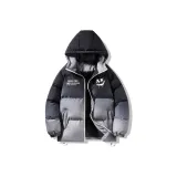 Чёрный градиент (с капюшоном) 8896