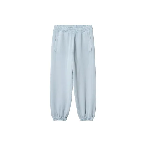 Carhartt WIP Vista FW24 Grand Вязаные Спортивные Штаны Мужские Светло-Синие