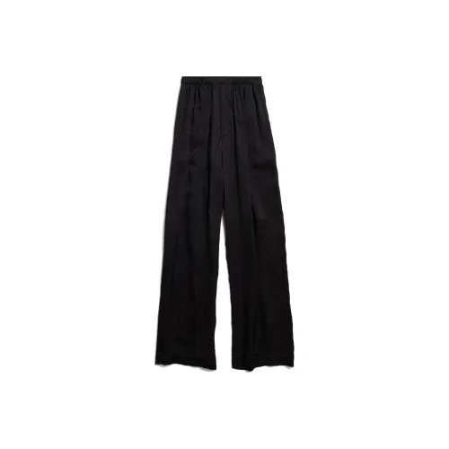 Balenciaga SS24 Повседневные штаны свободный крой унисекс черный