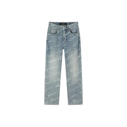 JOHN RICHMOND SS25 Джинсы Мужские Светло-Синий