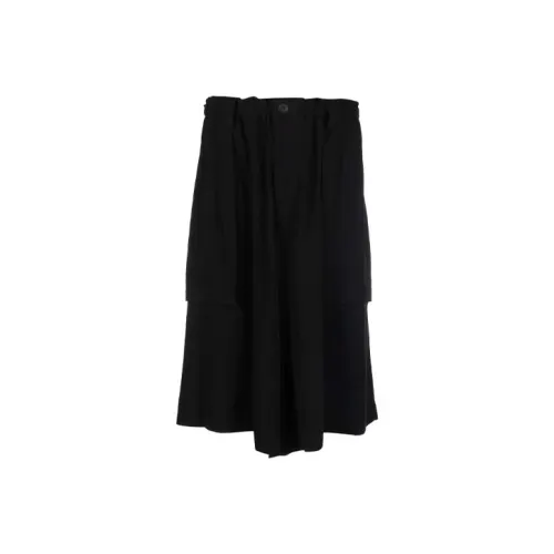 Yohji Yamamoto Черные Мужские Повседневные Шорты