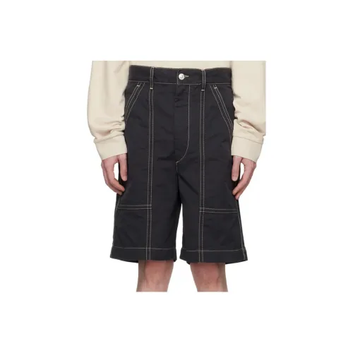 ISABEL MARANT Мужские джинсовые шорты черного цвета
