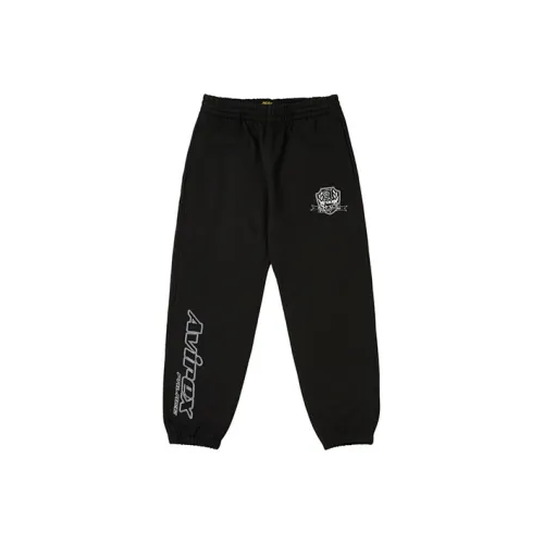 Дворцовый X AVIREX FW23 Co Branded SERIES Черные Унисекс Повседневные брюки