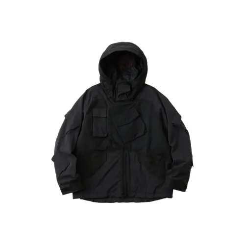 White Mountaineering NEXUS VII Collaboration Черная Унисекс Куртка