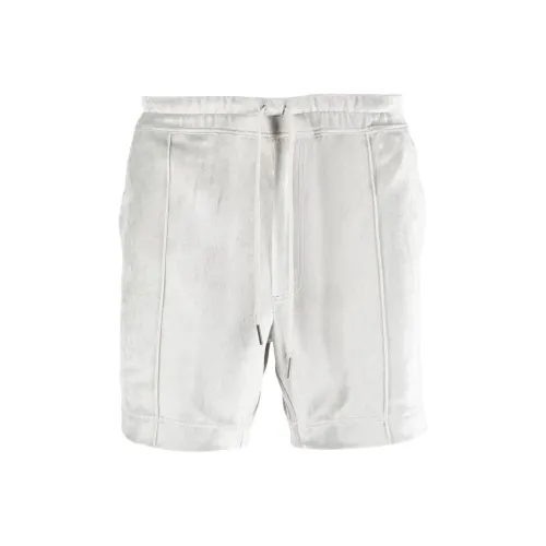 TOM FORD Light Gray Men's Casual Shorts TOM FORD Светло-серые мужские повседневные шорты