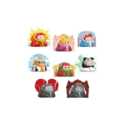 TOP TOY Поросенок Герой The Bed Warmth Chapter Слепые коробки Один Mystery Коробка Целая коробка 6 шт