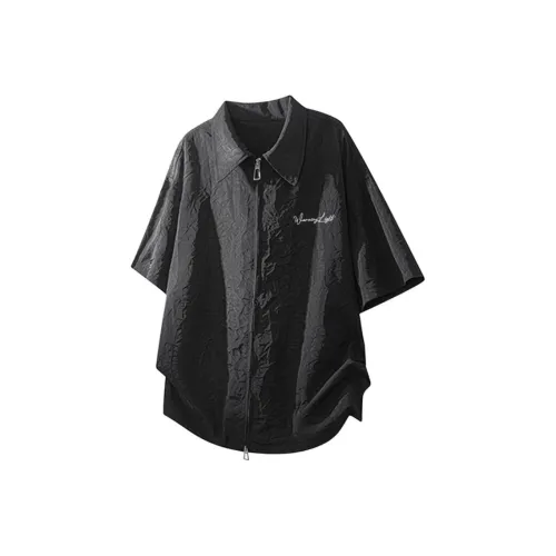 WARNING LIGHT Рубашка Унисекс Черный