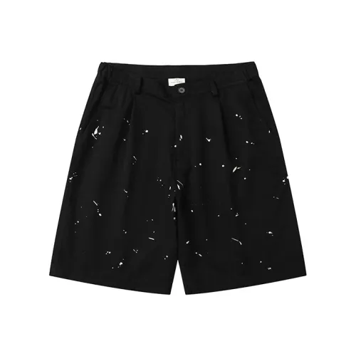 COUNTRY MOMENT Loose Fit Shorts Men's Black