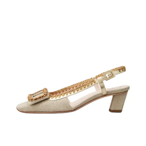 Roger Vivier Belle Vivier Высокие каблуки Серый Женские