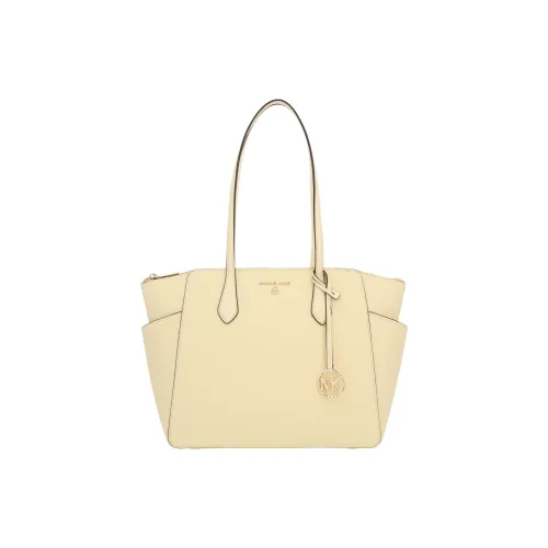 MICHAEL KORS Marilyn Кожа Тоут Сумка Сумка для покупок Сумка на плечо Сумка Женская Желтая