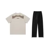 Комплект (Хаки топ + Черные штаны)