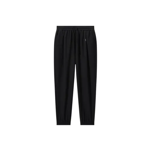 GXG Шнурок Повседневные Брюки Мужские Черные