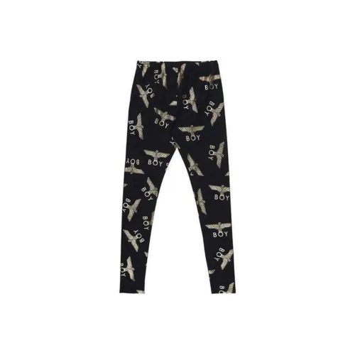 BOY LONDON Черные/Золотые Мужские Повседневные Штаны