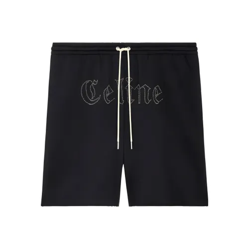 Celine Черные Мужские Повседневные Шорты