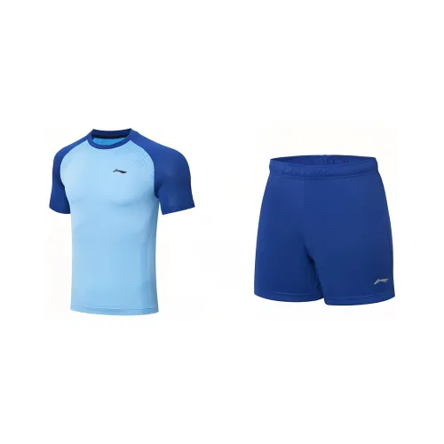 Подкладка для настольного тенниса одежда наборы унисекс новый Аврора синий + Shadow фиолетово-синий